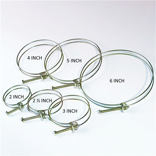 HOSE CLAMP SIZES